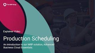 Production Scheduling in MRP - The HBP Group