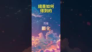 錢是如何得到的 #顯化法則 #豐盛 #金錢