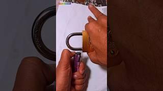 How to Unlock the lock with Lighter  ?  #shorts #tricks #tips