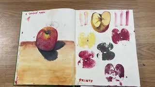 NCAD Portfolio 2024-Sketchbook 1 by Lauren Dunne