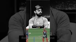 Rishabh sledging to virat kohli || Virat Kohli on rishabh pant || #shorts  #viratkohli