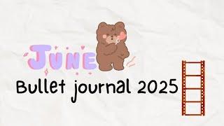 June Bullet journal 2025 | June Bullet journal Setup ️