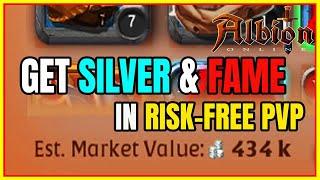 How to Make Great Silver & PvP with No Risk + Gain Fame in Albion Online - Guide for New Players