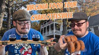 EPIC FOOD TOUR - The Best FOOD In Charlottesville Virginia