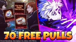 70 FREE PULLS, YEAR-END CELEBRATION, NEW EVENTS & MISSIONS! GOOD ENOUGH? | JJK: Phantom Parade!