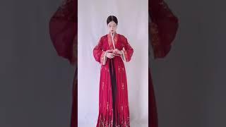 Chinese traditional clothes, hanfu.