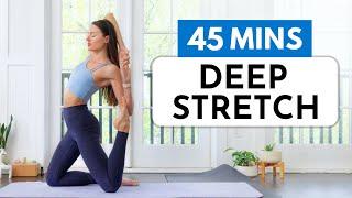 45 Min DEEP Yoga Stretch - Full Body Yoga for Flexibility