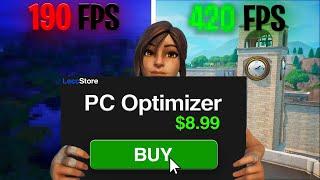I Bought a PC Optimizer to Boost my FPS in Fortnite...