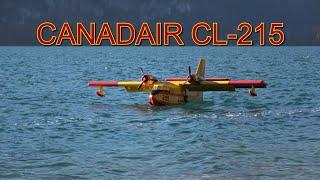 Canadair CL-215 R/C sea flight at Walensee Switzerland