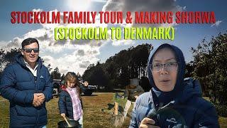 Stockholm Family Tour & Making Shorwa EP08 | Stockholm Sweden To Denmark