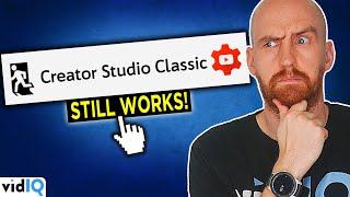 How ANYONE Can STILL ACCESS the CLASSIC YOUTUBE CREATOR STUDIO!