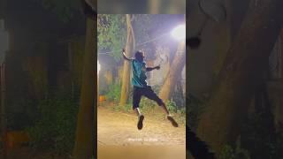 Badminton jump smash #shorts #badmintonmatch #outdoorbadminton #shuttlershubho #badmintontrickshots