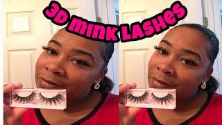 How to apply 3dMink Lashes|Easy