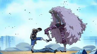 Ruffy rettet Law Ruffy gegen Doflamingo