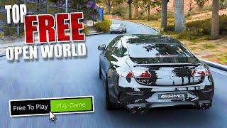 Top 10 FREE OPEN WORLD Games 2024 (NEW)