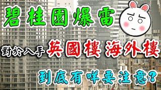 碧桂園爆雷｜買英國樓 海外樓｜到底有咩要注意?｜香港 英國 資產配置｜英國 物業 投資｜英國樓 ｜buy to let ｜BNO 英國樓｜倫敦 物業 投資｜英國物業投資｜樓交所直播室｜HKEXLIVE