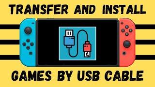 How To Install NSP Files By USB Cable From PC Directly To The Nintendo Switch