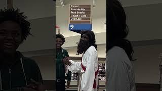 I ran into black Jesus! #calvingrindz