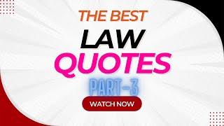 Law Quotes | Legal Wisdom | Atiq Usman Official