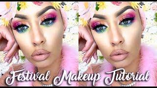 Too Faced Life Is A Festival Makeup Tutorial! | TymetheInfamous