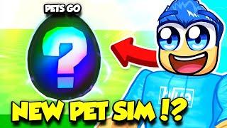 NEW PET SIMULATOR GAME PETS GO IS FINALLY OUT NOW!!