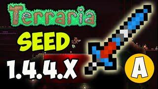 Terraria how to get Enchanted Sword fast (NEW SEED for 1.4.4.9) (2024)