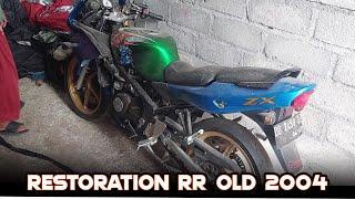 RESTORATION of 2stroke Kawasaki NINJA RR 2004 CBU original blue