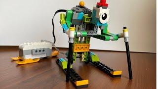 LEGO Wedo 2.0 Лыжник. LEGO Building Instruction