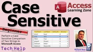 Perform a Case Sensitive Comparison of Two Strings in Microsoft Access