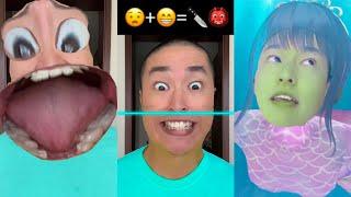 CRAZIEST Sagawa1gou Funny TikTok Compilation | Try Not To Laugh Watching Cactus Dance Challenge 2025