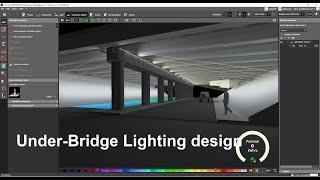 How to do the Under bridge Lighting Design