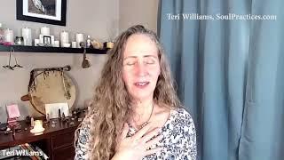 Teri Williams Hand on Heart Fire release meditation