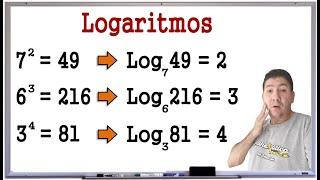 LOGARITMOS #1 - EXPLICAÇÃO DESDE O INÍCIO - Prof Robson Liers - Mathematicamente
