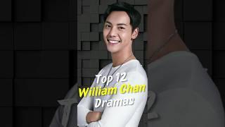 Top 12 Best William Chan Dramas #joindrama #cdrama #williamchan #short #chinesedrama#topcdrama