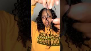 Uninstall my Feather Crochet Hair from @ygwigs #crochetbraids #crochethair #crochethairstyle