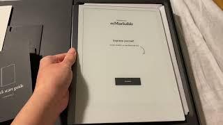 #Unboxing #reMarkable 2 and #STAEDTLER Noris Digital Jumbo