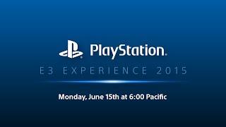 PlayStation E3 EXPERIENCE - 2015 Press Conference - US English