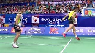 M.Ahsan/H.Setiawan v Cai Y./Fu H.F. |MD-SF|  Wang Lao Ji BWF World Champ. 2013