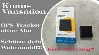 Knaus Vansation - GPS Tracker ohne monatliches Abo und europaweit