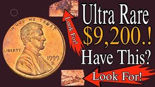 Do YOU Have a RARE COIN 1999 Penny Worth a LOT of Money? COINS WORTH MONEY