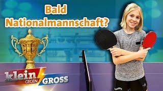 Lotta gehört zu den besten Tischtennis-Spielerinnen ihrer Altersklasse! | Klein gegen Groß