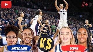 NCAA Women's Basketball: Notre Dame vs. UConn