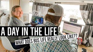 A Day In the Life of Skoolie Life || 2021 Bus Life - Ep 07 || TaleOfTwoSmittys