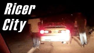  Touge Battle 2 — Stupid Ass Crew (G35, Civic Si, DA Integra, Golf) Canyon Run