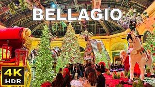 [4K] Bellagio Las Vegas Walking Tour | November 2024 | Bellagio Conservatory Holiday