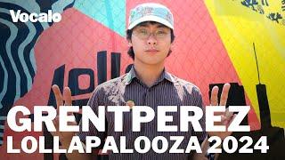 Lollapalooza 2024: grentperez talks new music on the way & "sing u to sleep" | Vocalo Radio