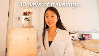 PACK WITH ME FOR SOUTH EAST ASIA (for 30 days of traveling eeek!)