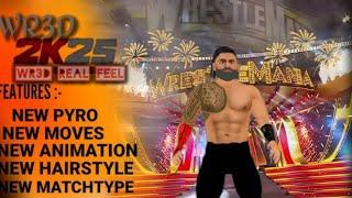 (RELEASE) WR3D 2K25 MOD V1 BY FEDERATION ONLINE WITH NEW MOVES, NEW PYRO, NEW ANIMATIONI WR3D 2K25