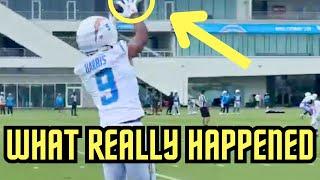 Tre Harris MAKING PLAYS At Chargers Practice | 2025 OTAs Minicamp
