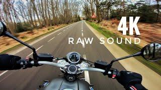 BMW Rninet Scrambler Akrapovic Exhaust / 4K RAW Sound